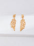 Molten Double Drop Earrings