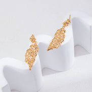 Molten Double Drop Earrings
