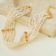 Multilayer Pearl Choker