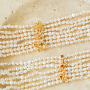 Multilayer Pearl Choker