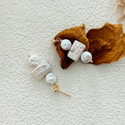 Ocean Whisper Baroque Earrings