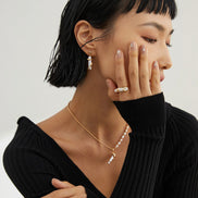 Ophelia Pearl Pendant Necklace