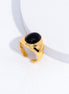 Oval Onyx Ring