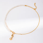 Pea Pearl Pendant Necklace