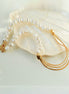 Pearl Snake Chain Necklace