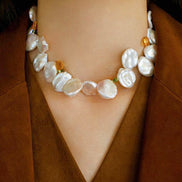 Petal Baroque Pearl Choker