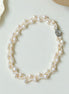 Radiant Pearl Cascade Necklace