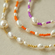 Rainbow Pearl Bliss Necklace