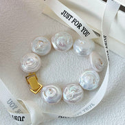 Roman Holiday Baroque Pearl Bracelet