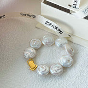 Roman Holiday Baroque Pearl Bracelet