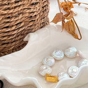 Roman Holiday Baroque Pearl Bracelet