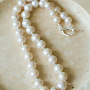 Round Baroque Pearl Necklace