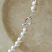 Round Baroque Pearl Necklace