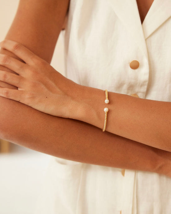 Twist Bangle Bracelet