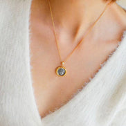 Vintage Coin Pendant Necklace