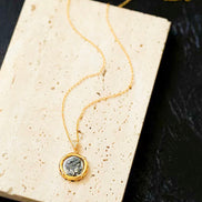 Vintage Coin Pendant Necklace