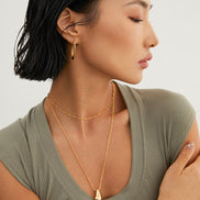 Water Drop Pendant Necklace