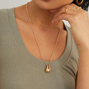 Water Drop Pendant Necklace