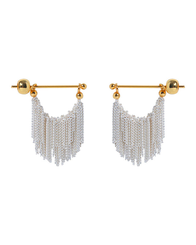 Weave Tassels Drop Earrings