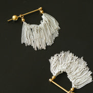 Weave Tassels Drop Earrings