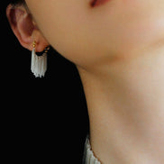 Weave Tassels Drop Earrings