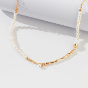 Whispering Waves Pearl Necklace
