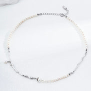 Whispering Waves Pearl Necklace