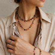 Garden Drops Tourmaline Necklace