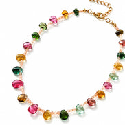 Garden Drops Tourmaline Necklace