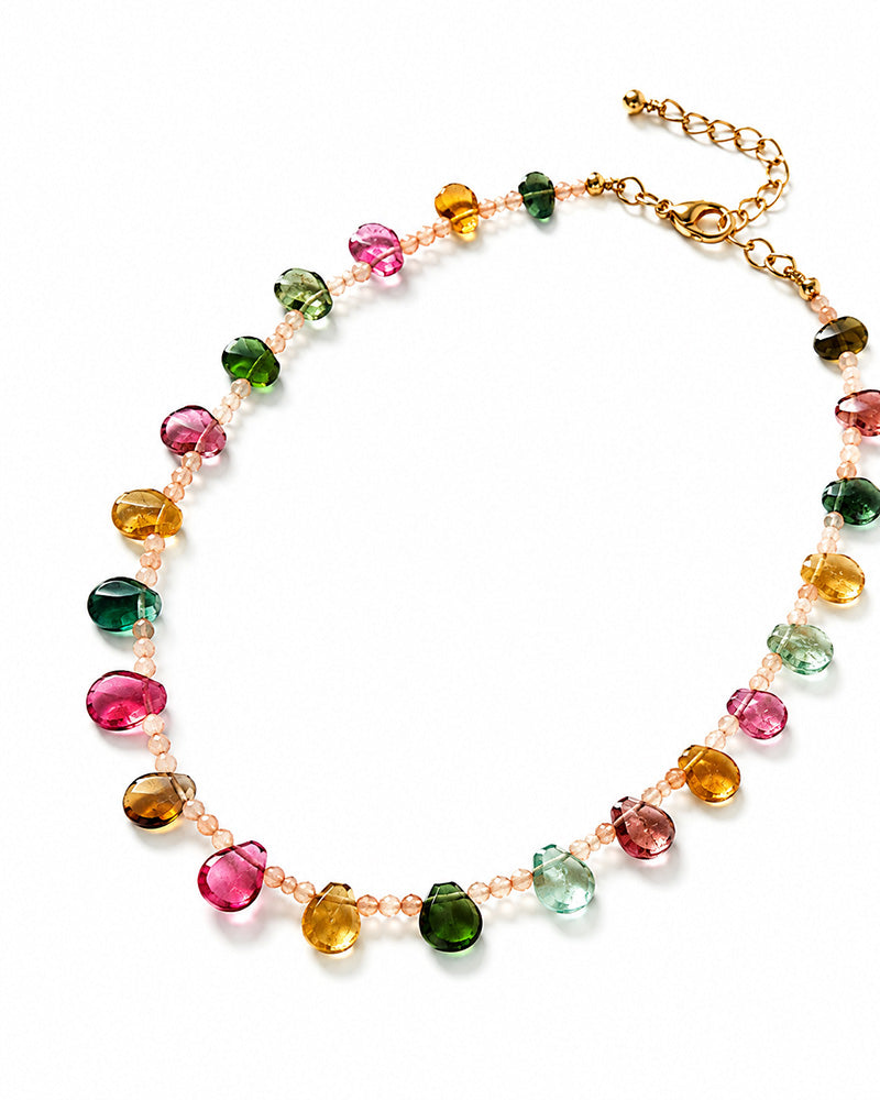Garden Drops Tourmaline Necklace