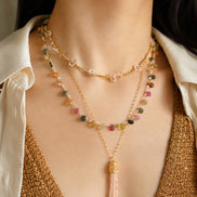 Garden Drops Tourmaline Necklace